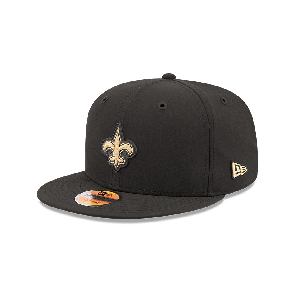 New Orleans Saints New Era 2026 NFL Sideline 9FIFTY Snapback Hat - Black