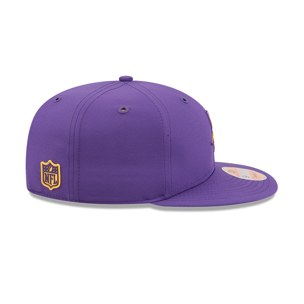 Minnesota Vikings New Era 2026 NFL Sideline 9FIFTY Snapback Hat - Purple