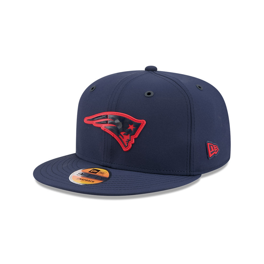 New England Patriots New Era 2026 NFL Sideline 9FIFTY Snapback Hat - Navy