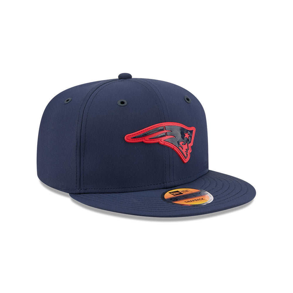 New England Patriots New Era 2026 NFL Sideline 9FIFTY Snapback Hat - Navy