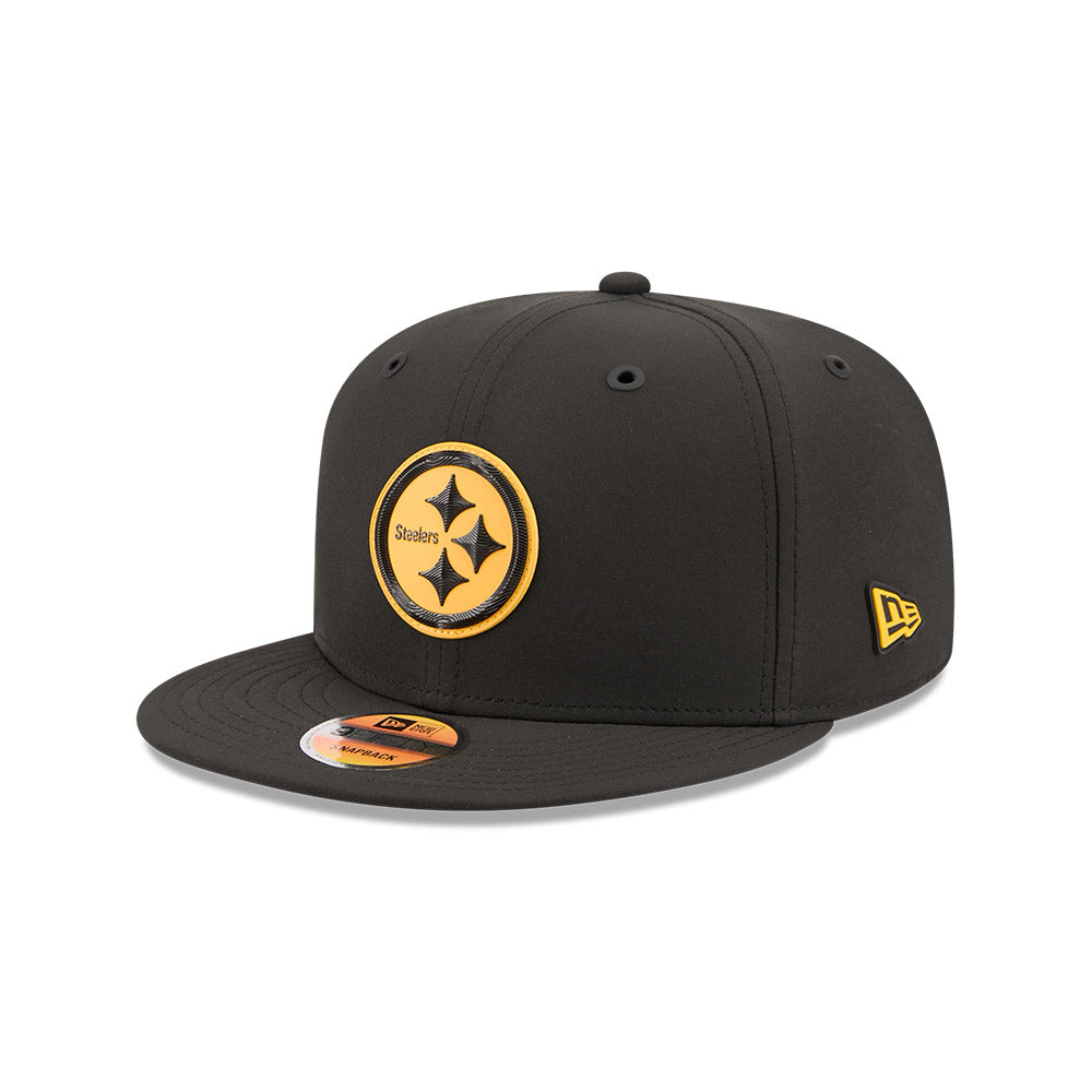 Pittsburgh Steelers New Era 2026 NFL Sideline 9FIFTY Snapback Hat - Black