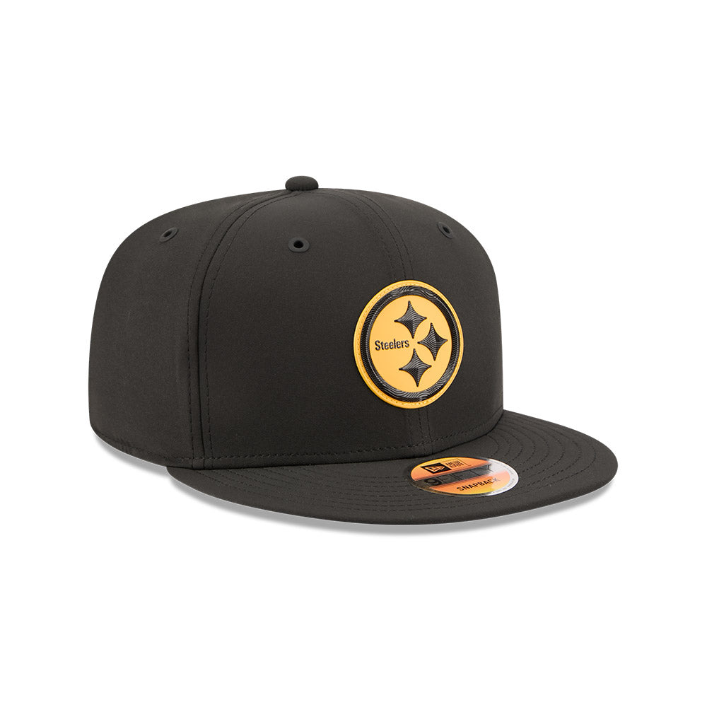 Pittsburgh Steelers New Era 2026 NFL Sideline 9FIFTY Snapback Hat - Black