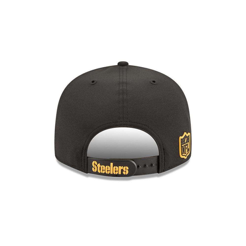 Pittsburgh Steelers New Era 2026 NFL Sideline 9FIFTY Snapback Hat - Black