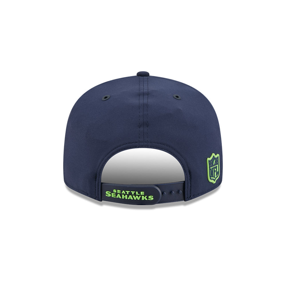 Seattle Seahawks New Era 2026 NFL Sideline 9FIFTY Snapback Hat - Navy