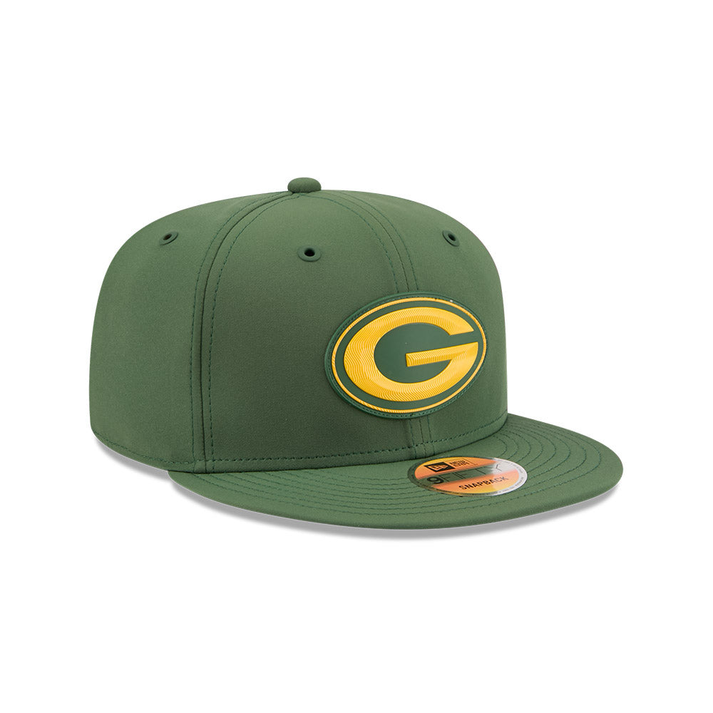 Green Bay Packers New Era 2026 NFL Sideline 9FIFTY Snapback Hat - Green