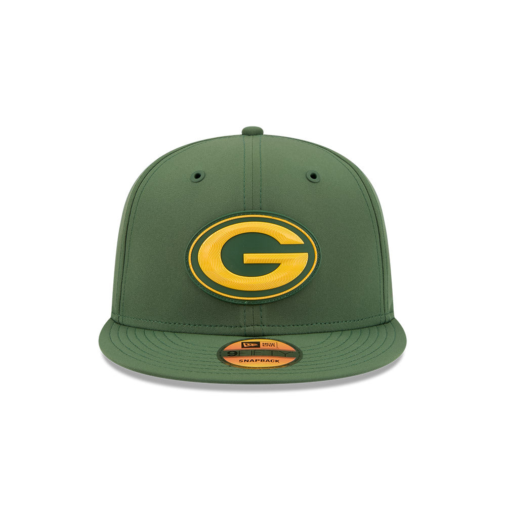 Green Bay Packers New Era 2026 NFL Sideline 9FIFTY Snapback Hat - Green