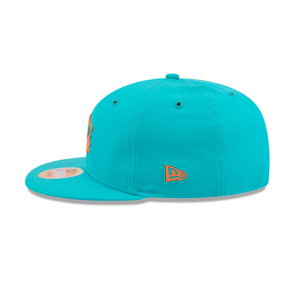 Miami Dolphins New Era 2026 NFL Sideline 9FIFTY Snapback Hat - Aqua