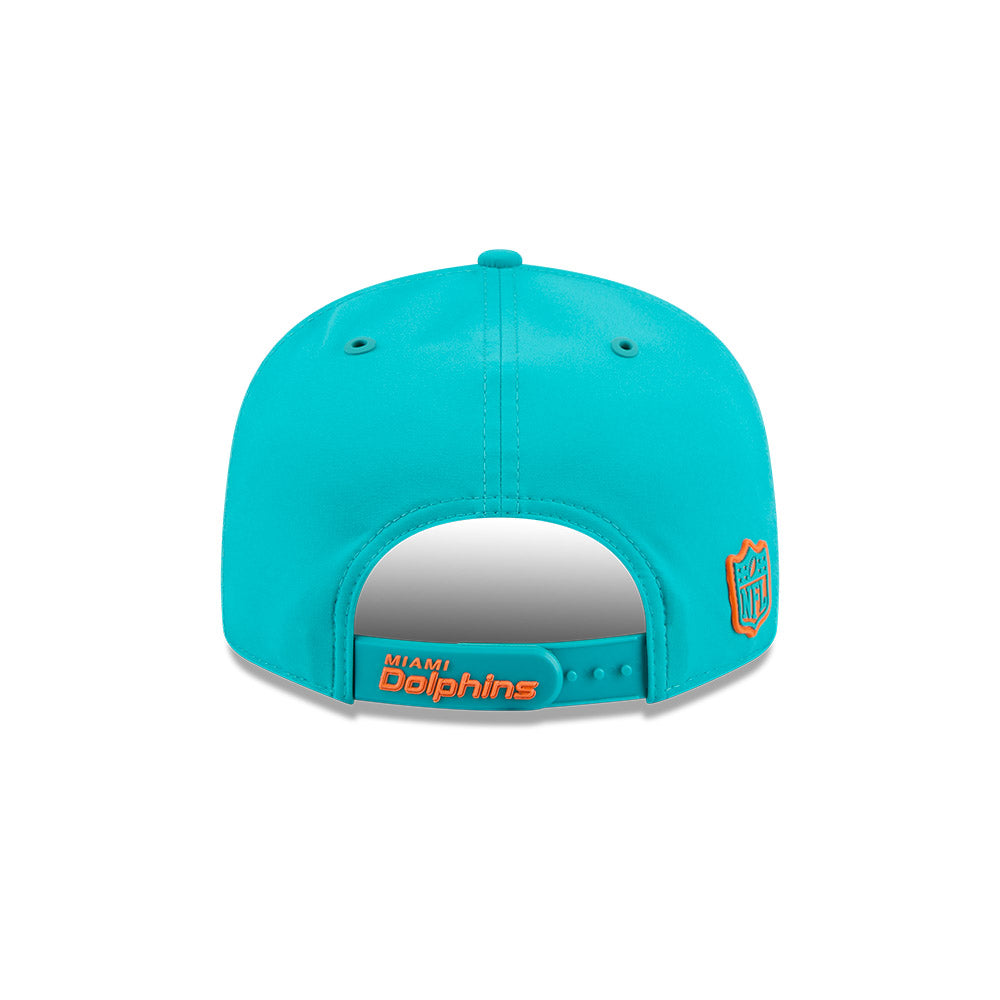 Miami Dolphins New Era 2026 NFL Sideline 9FIFTY Snapback Hat - Aqua