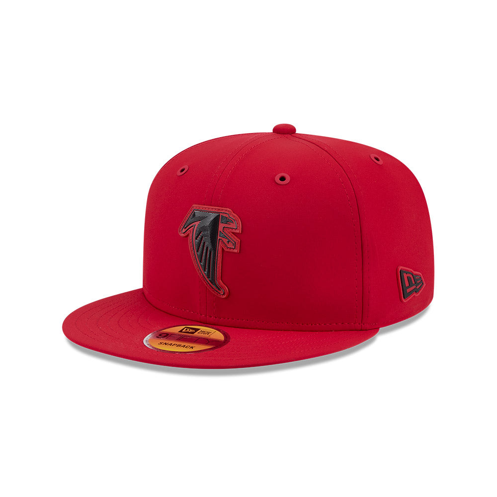 Atlanta Falcons New Era 2026 NFL Sideline 9FIFTY Snapback Hat - Red