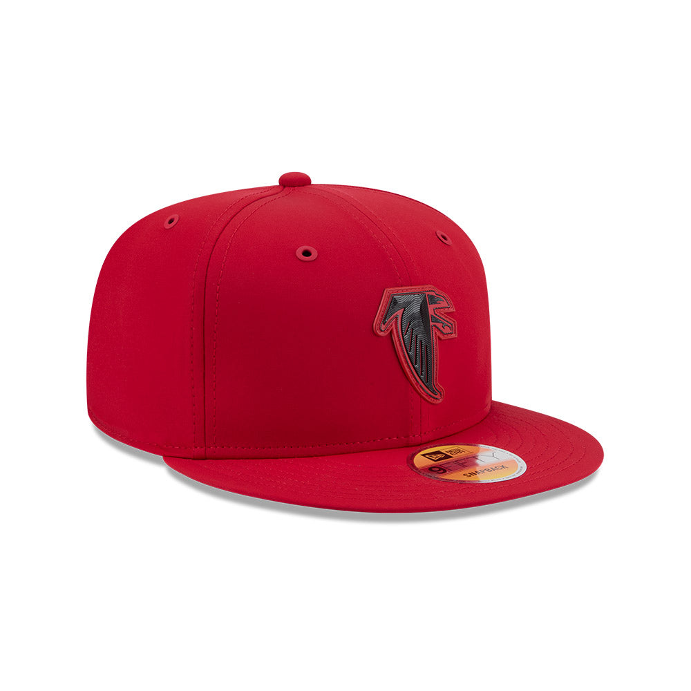 Atlanta Falcons New Era 2026 NFL Sideline 9FIFTY Snapback Hat - Red