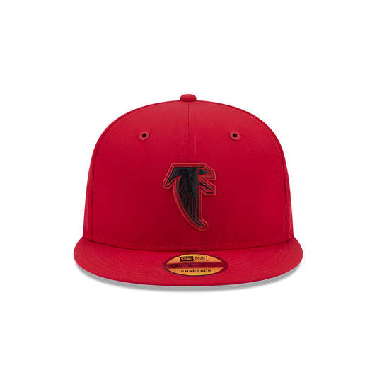 Atlanta Falcons New Era 2026 NFL Sideline 9FIFTY Snapback Hat - Red