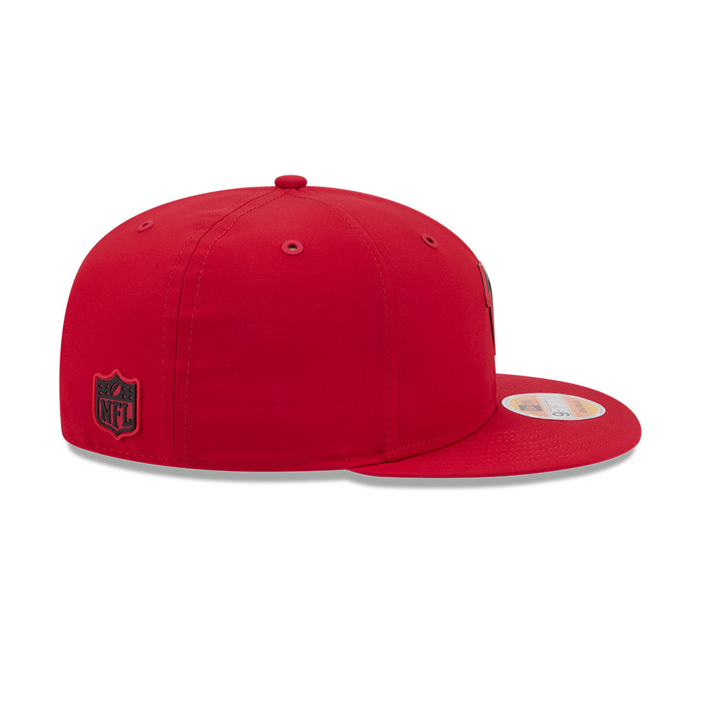 Atlanta Falcons New Era 2026 NFL Sideline 9FIFTY Snapback Hat - Red