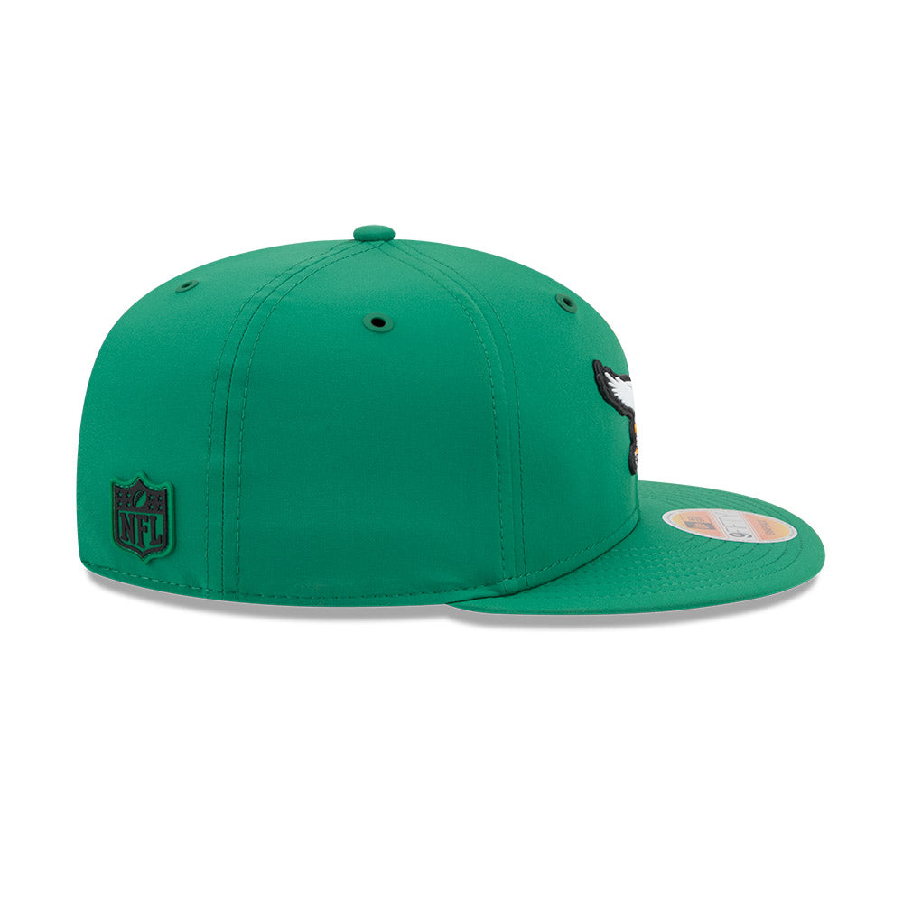 Philadelphia Eagles New Era 2026 NFL Sideline 9FIFTY Snapback Hat - Kelly