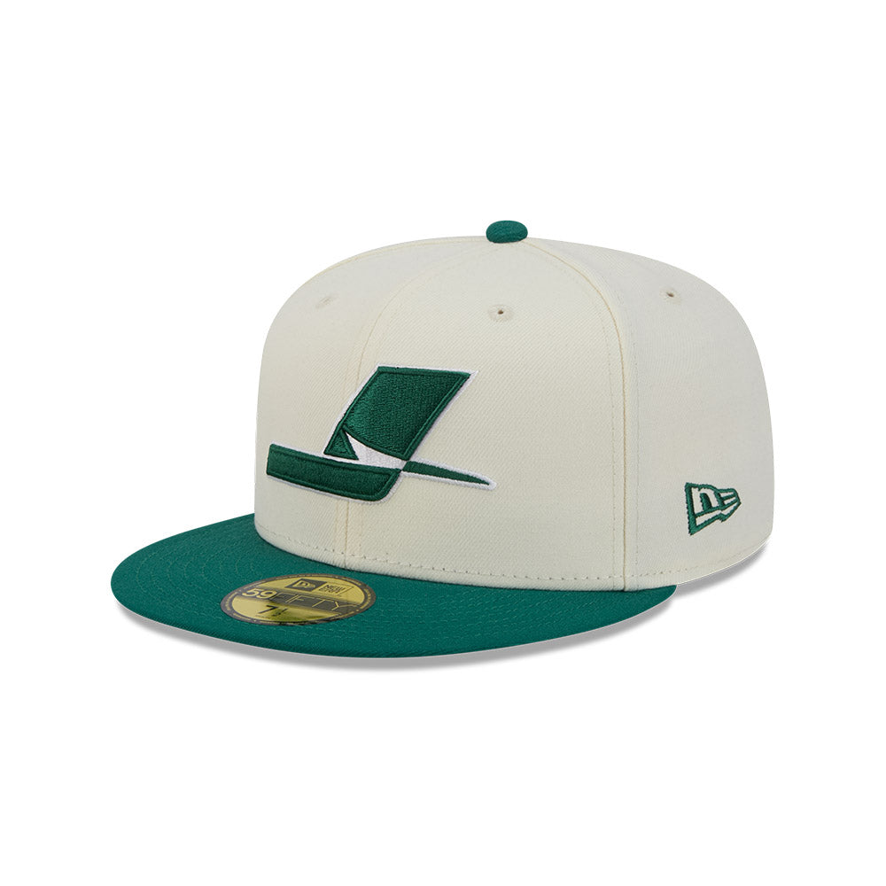 New York Jets "DECEPTOR" Exclusive New Era 59Fifty Fitted Hat - Chrome/Green