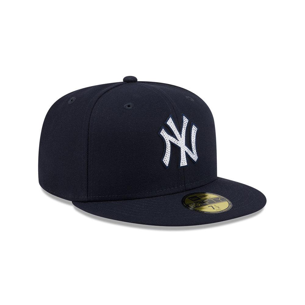 New York Yankees "RHINESTONE" Exclusive New Era 59Fifty Fitted Hat - Navy
