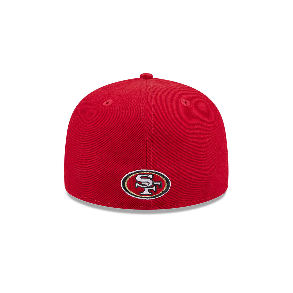 San Francisco 49ers "RHINESTONE" Exclusive New Era 59Fifty Fitted Hat - Scarlet