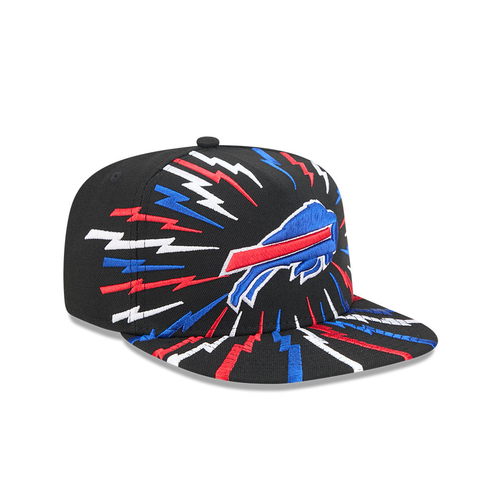 Buffalo Bills New Era "THE BOLT" 9Fifty A-Frame Snapback NFL Hat - Black