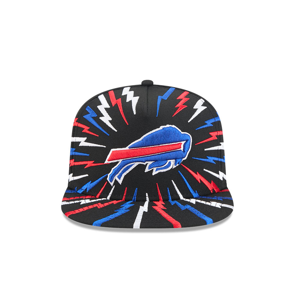 Buffalo Bills New Era "THE BOLT" 9Fifty A-Frame Snapback NFL Hat - Black