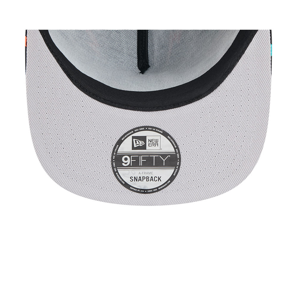 Miami Dolphins New Era "THE BOLT" 9Fifty A-Frame Snapback NFL Hat - Black