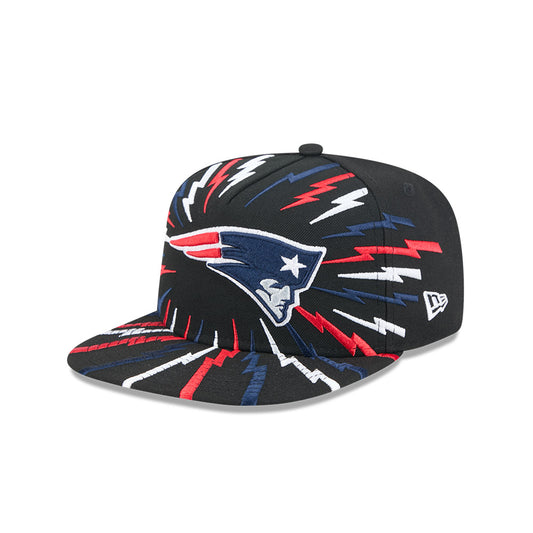 New England Patriots New Era "THE BOLT" 9Fifty A-Frame Snapback NFL Hat - Black