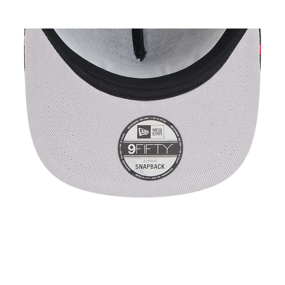 San Francisco 49ers New Era "THE BOLT" 9Fifty A-Frame Snapback NFL Hat - Black