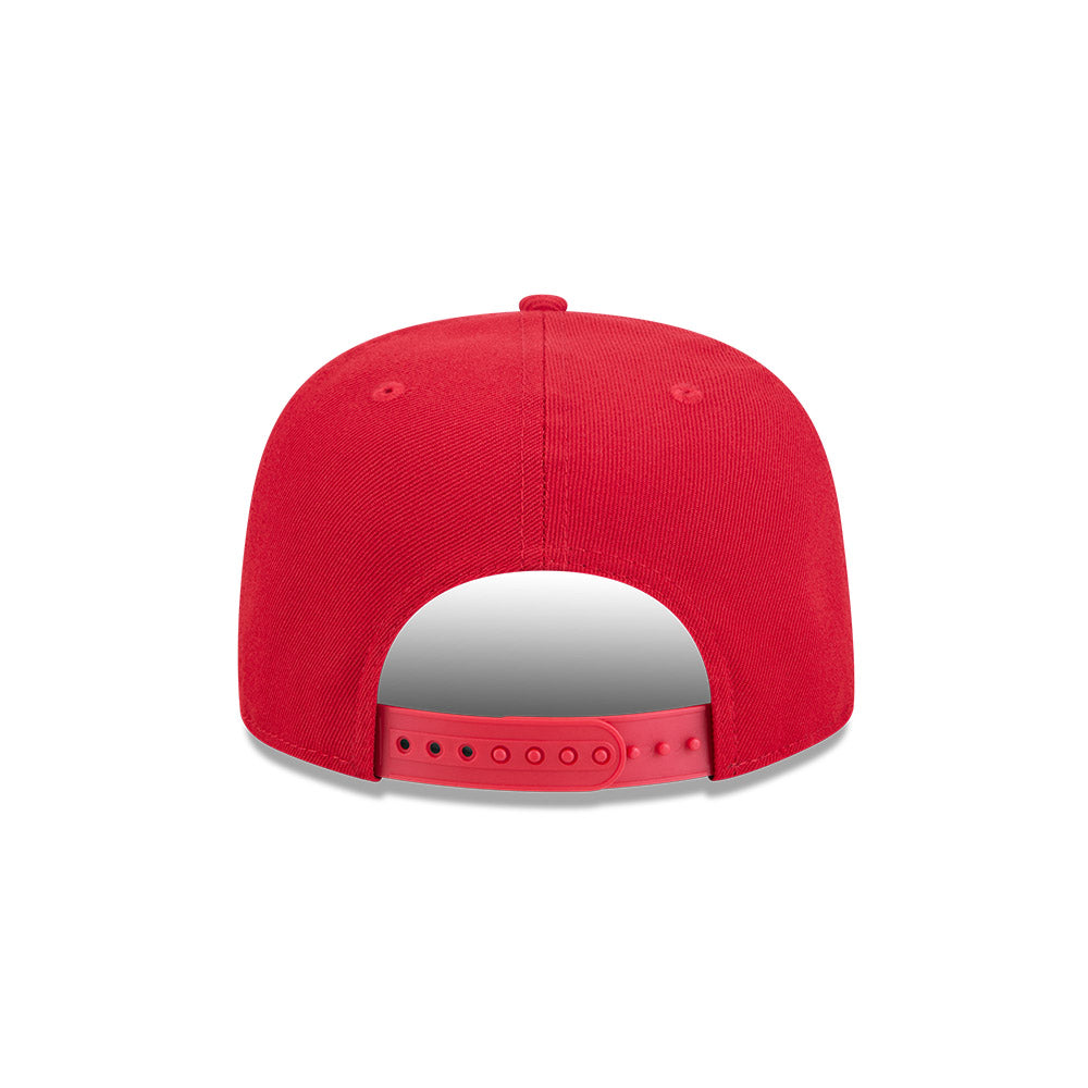 San Francisco 49ers New Era "THE BOLT" 9Fifty A-Frame Snapback NFL Hat - Scarlet
