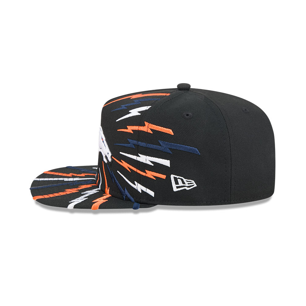 Denver Broncos New Era "THE BOLT" 9Fifty A-Frame Snapback NFL Hat - Black