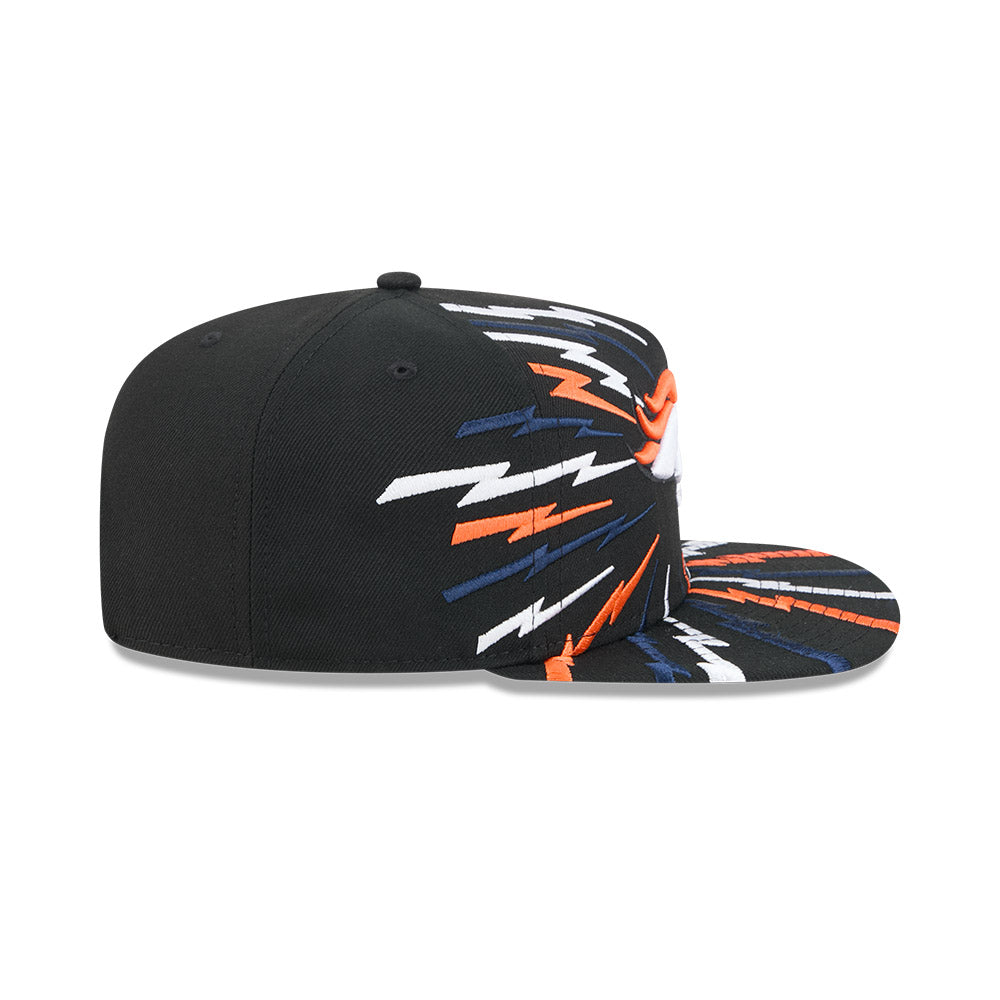 Denver Broncos New Era "THE BOLT" 9Fifty A-Frame Snapback NFL Hat - Black