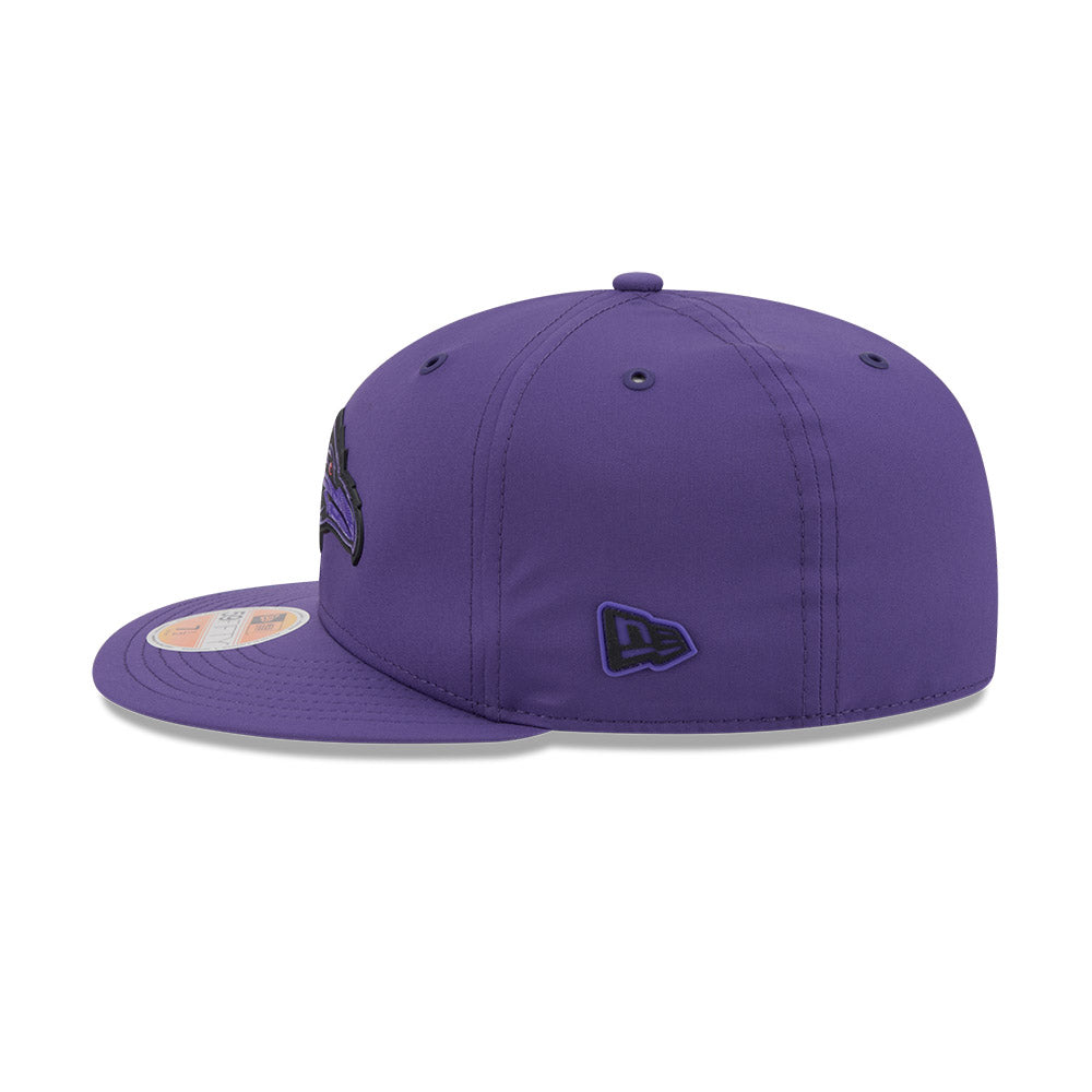 Baltimore Ravens New Era 2026 Official NFL Sideline 59FIFTY Fitted Hat - Purple