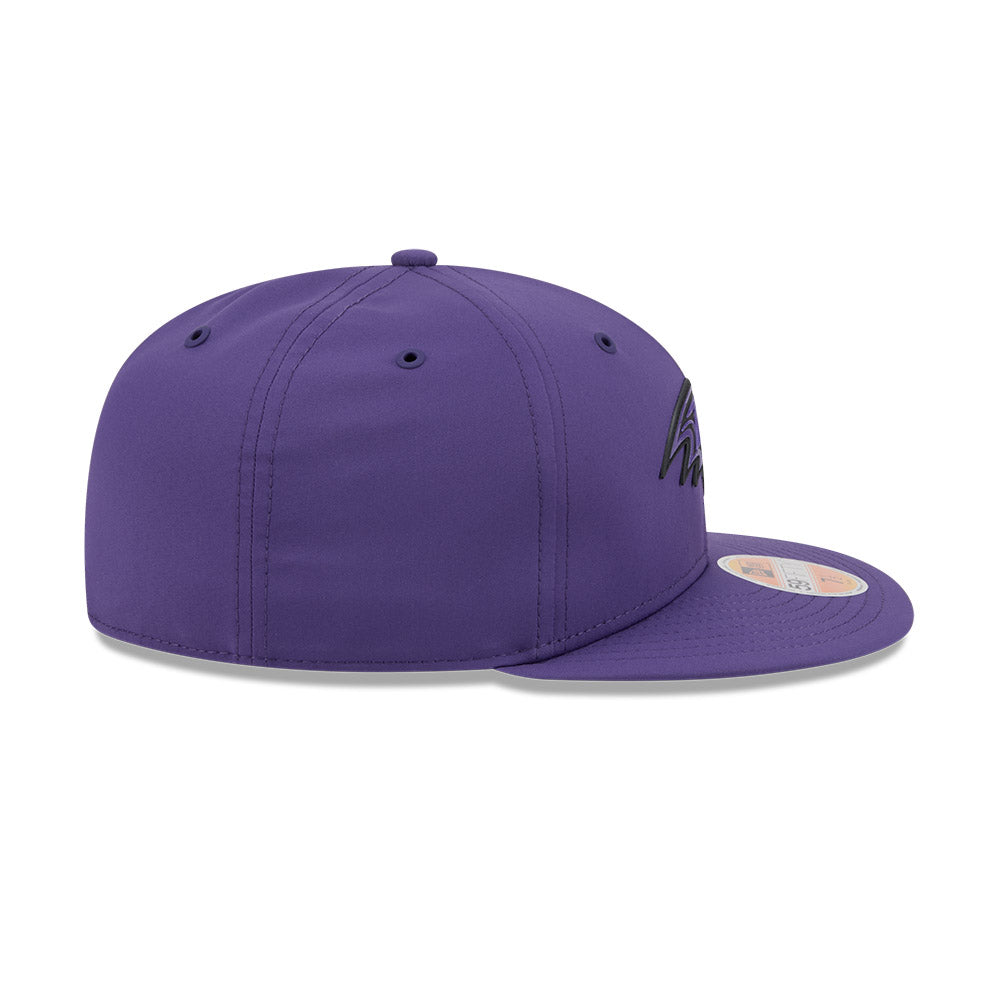Baltimore Ravens New Era 2026 Official NFL Sideline 59FIFTY Fitted Hat - Purple