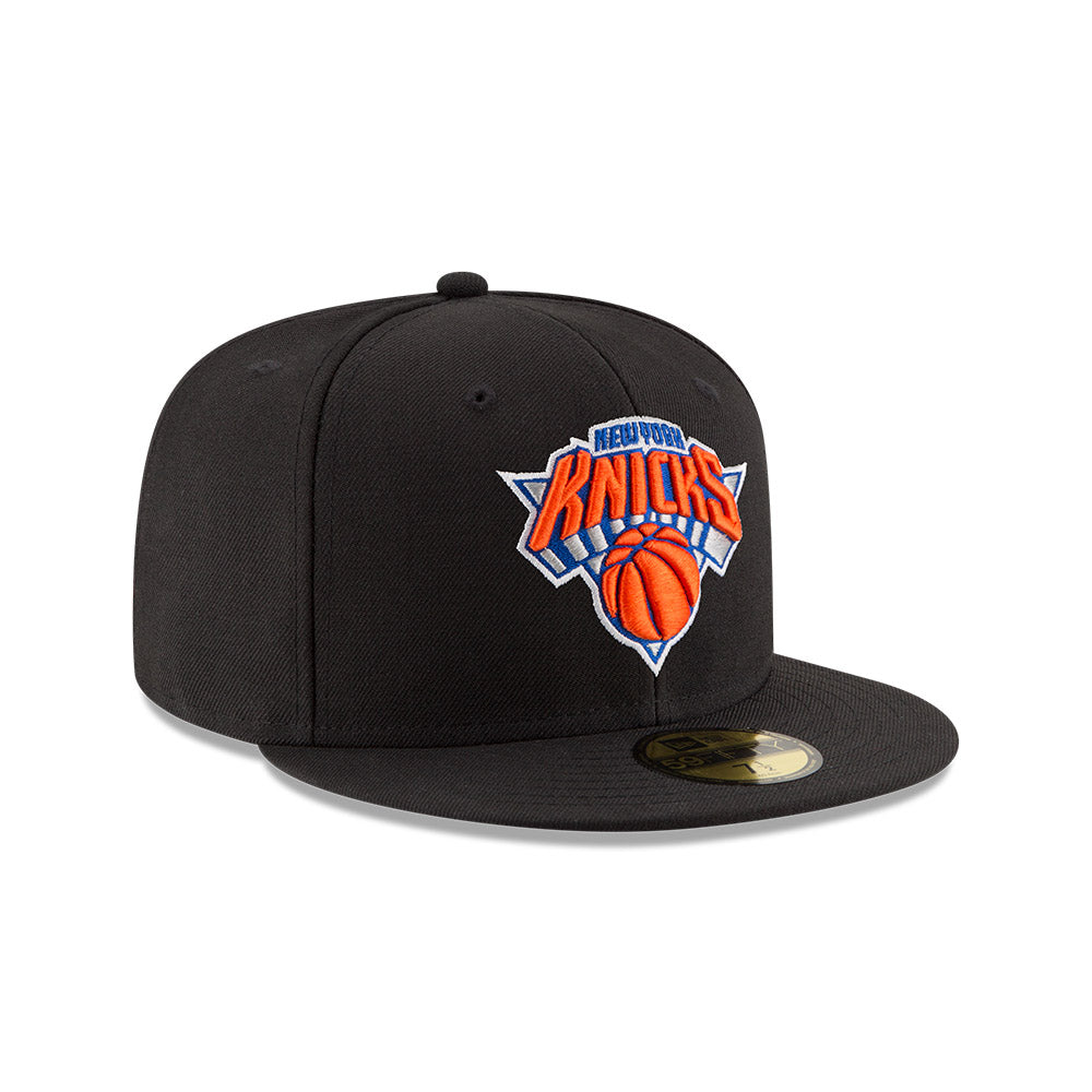New York Knicks New Era NBA CLASSIC 59FIFTY Fitted Hat - Black/Team Color