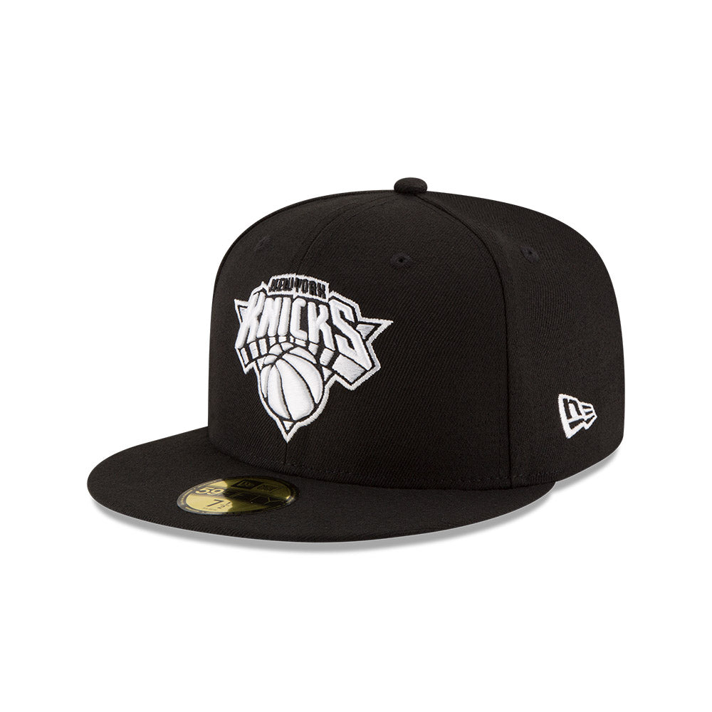 New York Knicks New Era NBA CLASSIC BOW 59FIFTY Fitted Hat - Black/White