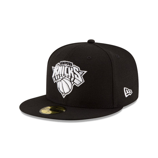 New York Knicks New Era NBA CLASSIC BOW 59FIFTY Fitted Hat - Black/White