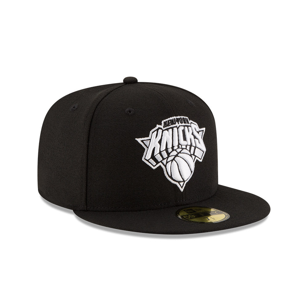 New York Knicks New Era NBA CLASSIC BOW 59FIFTY Fitted Hat - Black/White