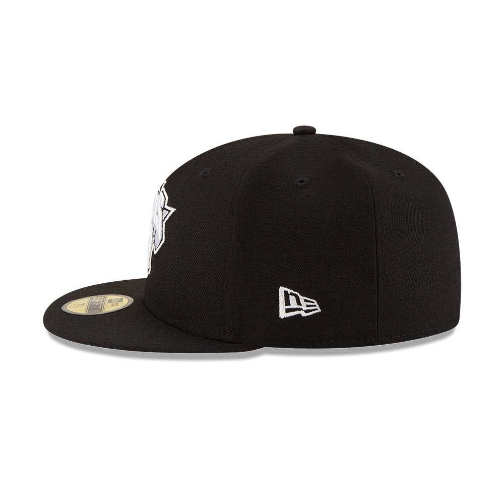 New York Knicks New Era NBA CLASSIC BOW 59FIFTY Fitted Hat - Black/White