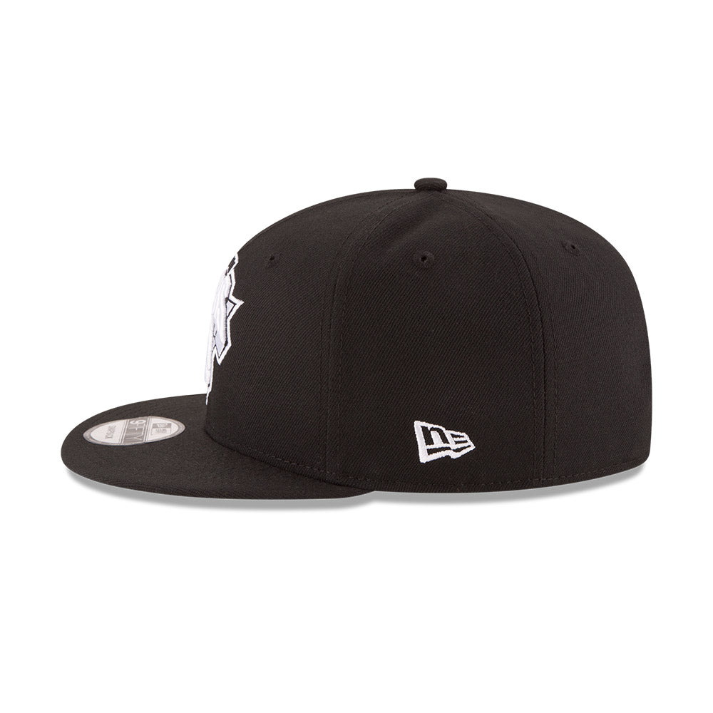 New York Knicks New Era NBA CLASSIC BOW 9FIFTY Snapback Hat – Black/White