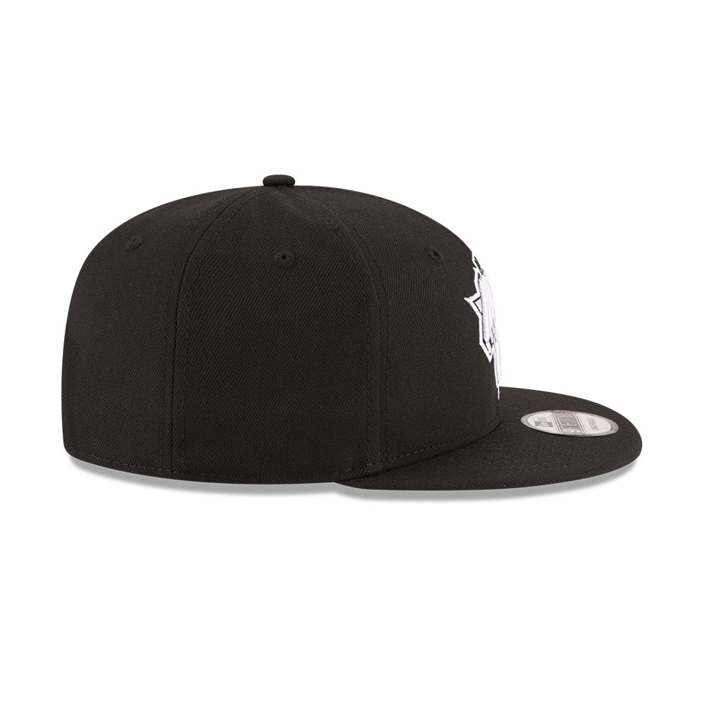 New York Knicks New Era NBA CLASSIC BOW 9FIFTY Snapback Hat – Black/White