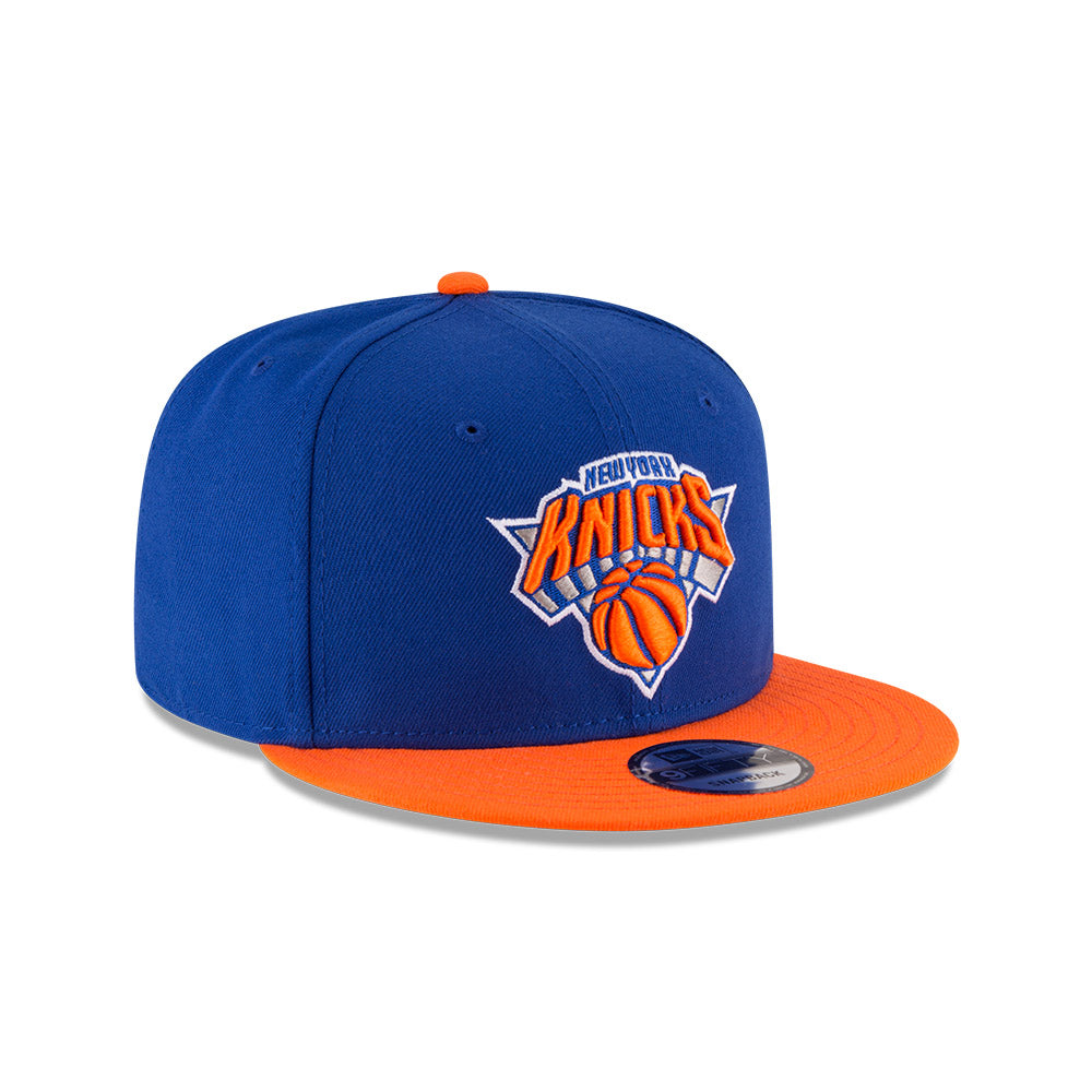 New York Knicks New Era NBA CLASSIC 2TONE 9FIFTY Snapback Hat – Royal /Orange