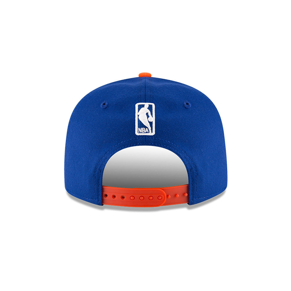 New York Knicks New Era NBA CLASSIC 2TONE 9FIFTY Snapback Hat – Royal /Orange