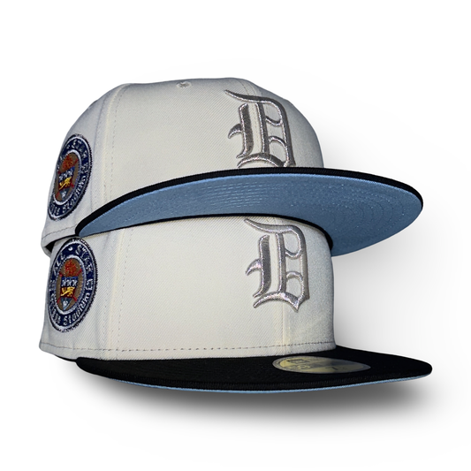 Detroit Tigers "COLD CORNER" Exclusive New Era 59Fifty Fitted Hat - Chrome/Black