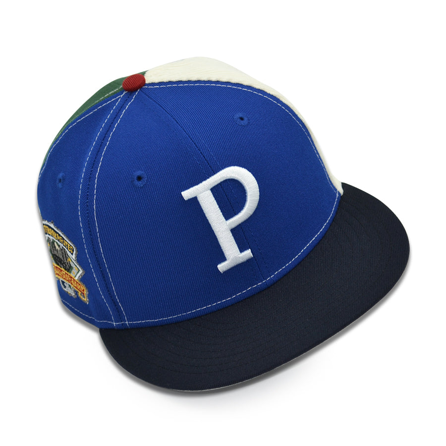 Pittsburgh Pirates “SPORT" Pinwheel Exclusive New Era 59Fifty Fitted Hat - Royal/Chrome/Cilantro/Black