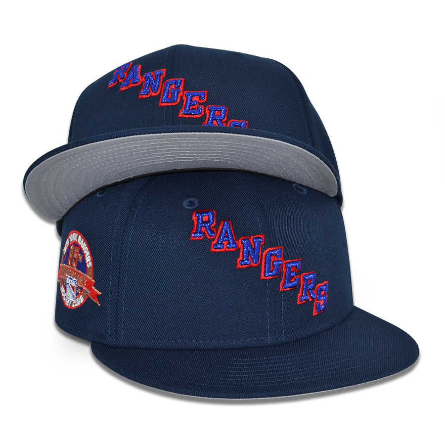New York Rangers "BROADWAY CHAMPS" Exclusive New Era 59Fifty Fitted Hat - Ocean Side