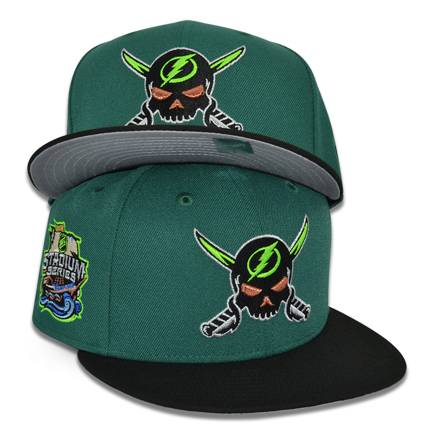 Tampa Bay Lightning "FLYING DUTCHMAN" Exclusive New Era 59Fifty Fitted Hat - Emerald/Black