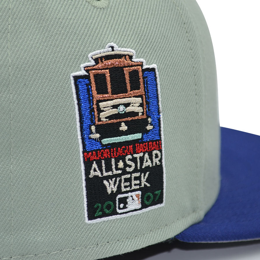San Francisco Giants "PAINTED LADIES" Exclusive New Era 59Fifty Fitted Hat - Everest/Dark Royal