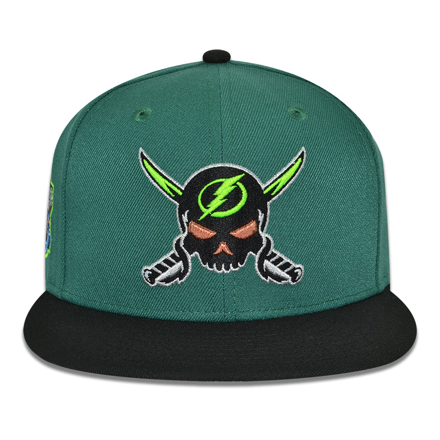 Tampa Bay Lightning "FLYING DUTCHMAN" Exclusive New Era 59Fifty Fitted Hat - Emerald/Black
