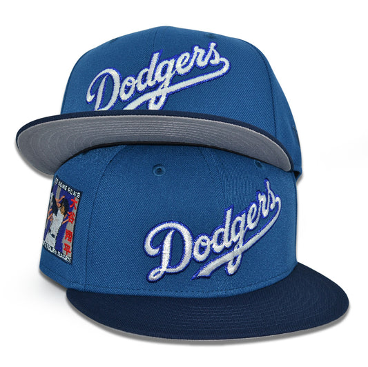 Los Angeles Dodgers "BLUE HEAVEN" Exclusive New Era 59Fifty Fitted Hat - Seashore/Oceanside