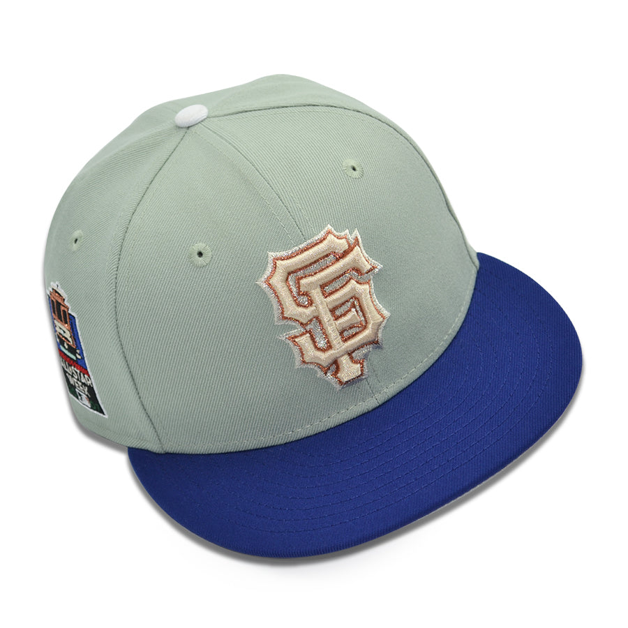 San Francisco Giants "PAINTED LADIES" Exclusive New Era 59Fifty Fitted Hat - Everest/Dark Royal