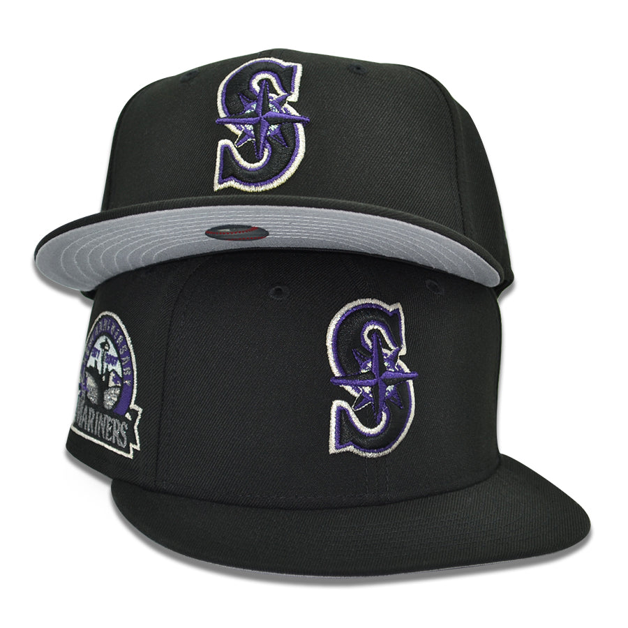 Seattle Mariners "SAIBOT" Exclusive New Era 59Fifty Fitted Hat - Black