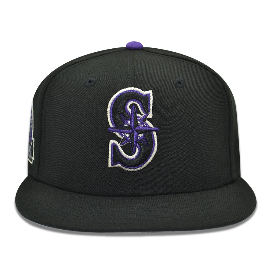 Seattle Mariners "SAIBOT" Exclusive New Era 59Fifty Fitted Hat - Black