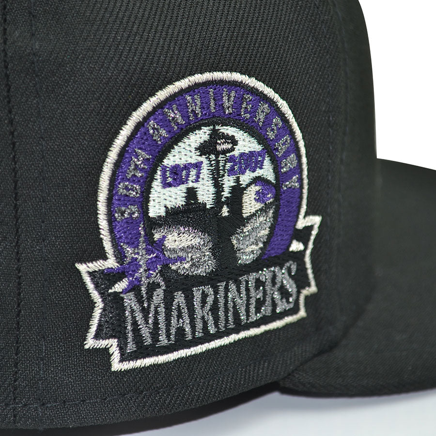 Seattle Mariners "SAIBOT" Exclusive New Era 59Fifty Fitted Hat - Black